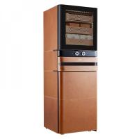 Шкаф для хранения сигар (хьюмидор) Afidano L8 (Коньячная кожа)